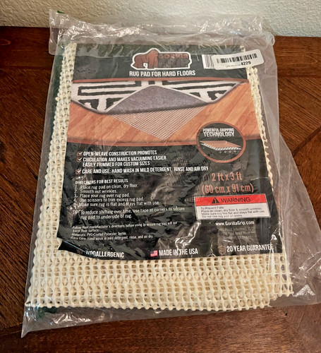 Gorilla grip non slip rug - gorilla, pad